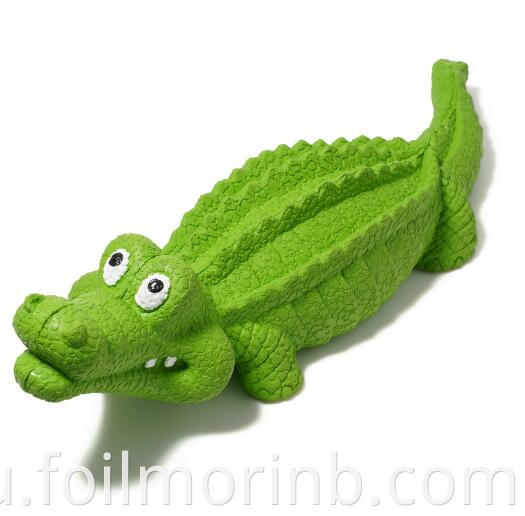 Crocodile Shaped Dog Squeaky Toy Durable Pet Toys